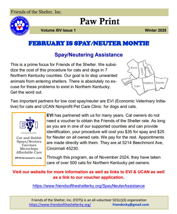 current Paw Print cover